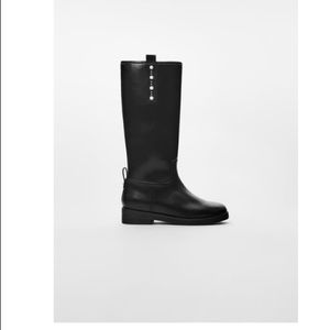 Size 12.5 Zara Girls Pearl Boots